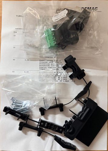Neu demag einschub - demag, einschub/stecker