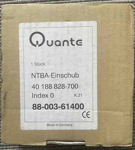 Quante isdn ntba einschub - quante, neu