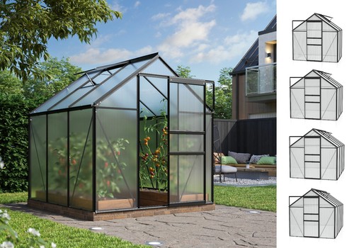 Vitavia alu gewächshaus comet - alu,